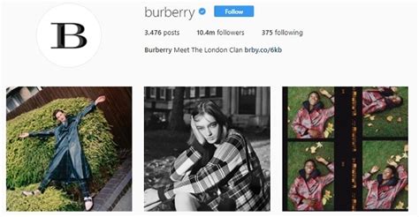 burberry инстаграм|Burberry instagram followers.